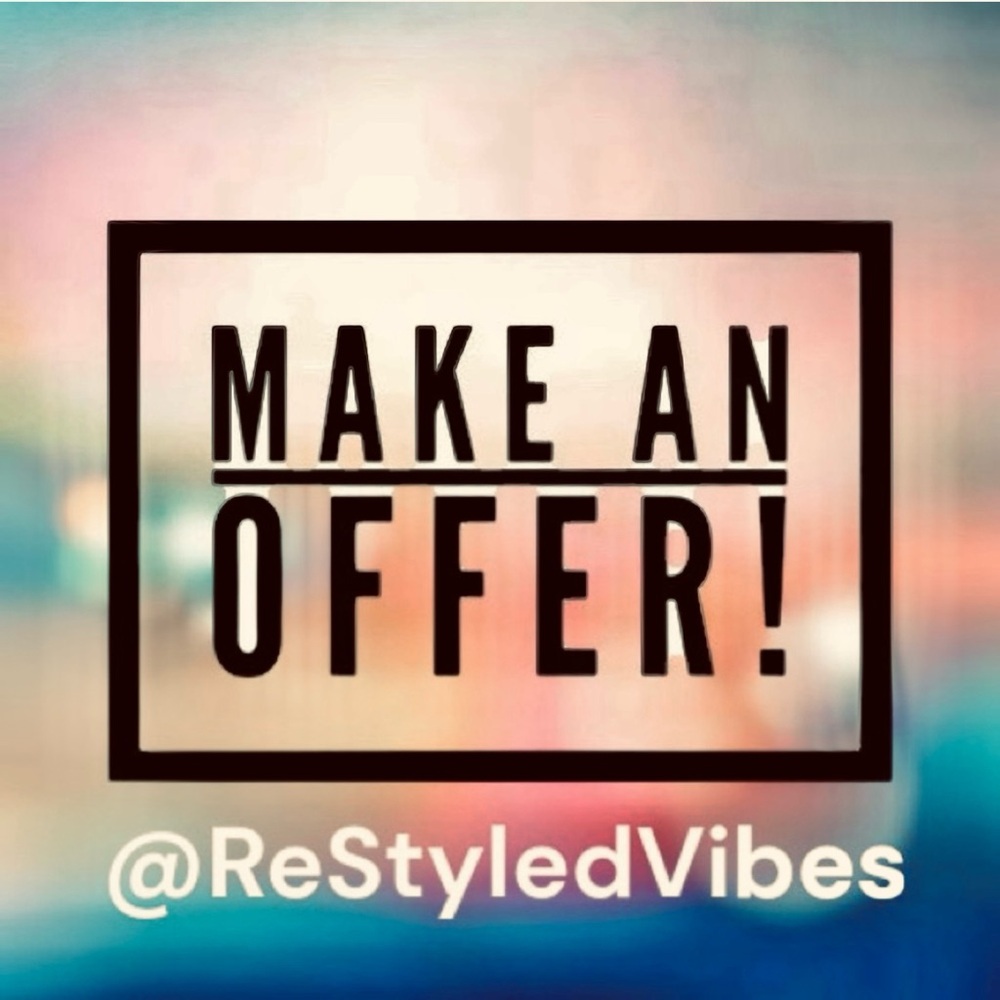 Make an offer!! Bundle and save and you will get extra 15% off your purchase!!